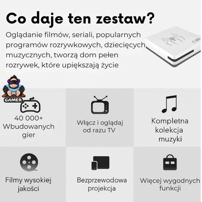 Pixel™ Retro Konsola i Android TV