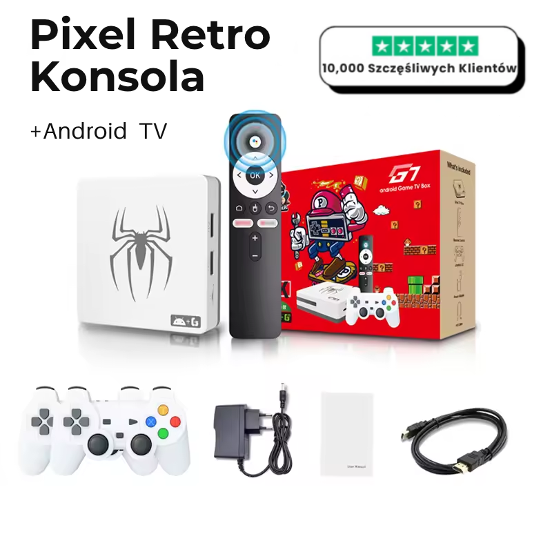 Pixel™ Retro Konsola i Android TV